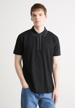 BOSS PHILIX TAPE - Polo shirt - black