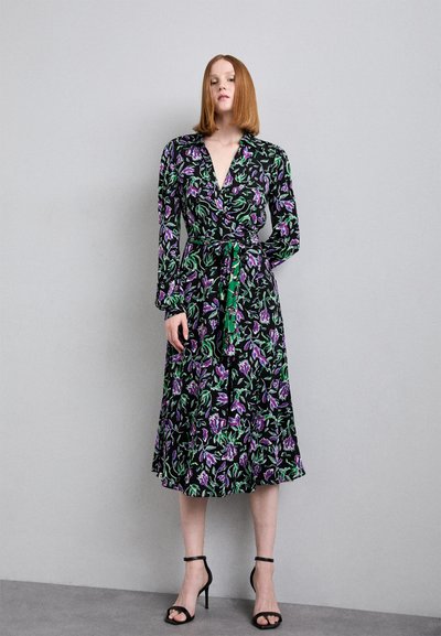 Diane von Furstenberg PHOENIX REVERSIBLE DRESS - Denní šaty - green
