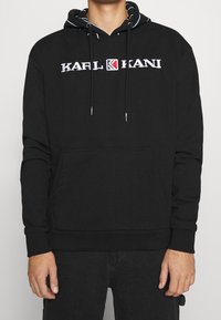 Karl Kani Felpa con cappuccio - black