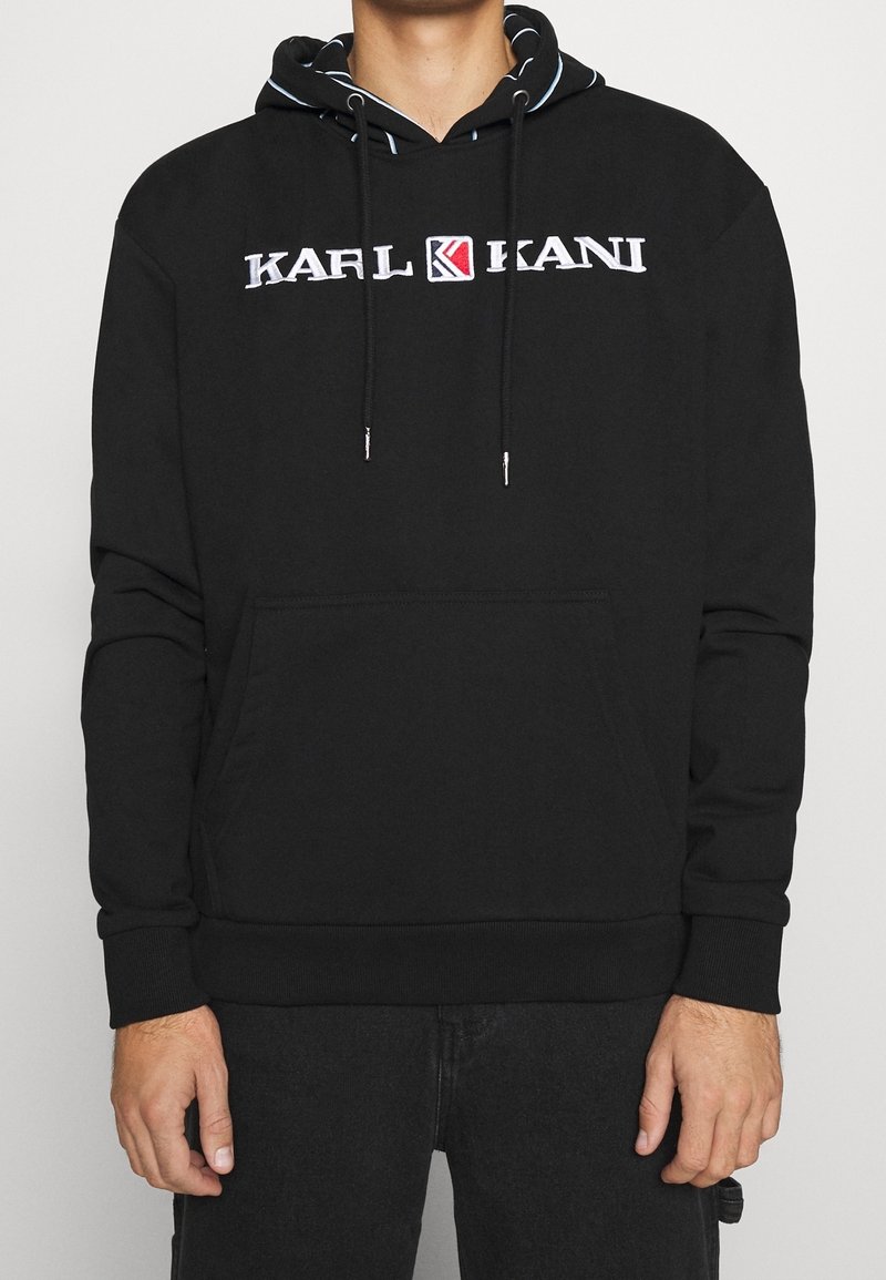 Karl Kani Felpa con cappuccio - black