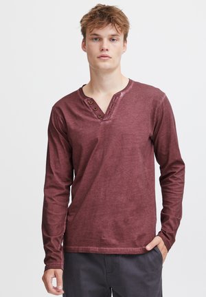 Solid SDTINOX - Langærmet T-shirt - wine red