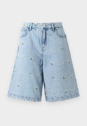 ONLY, ONLDORSI CASSIE - Short en jean - light blue denim