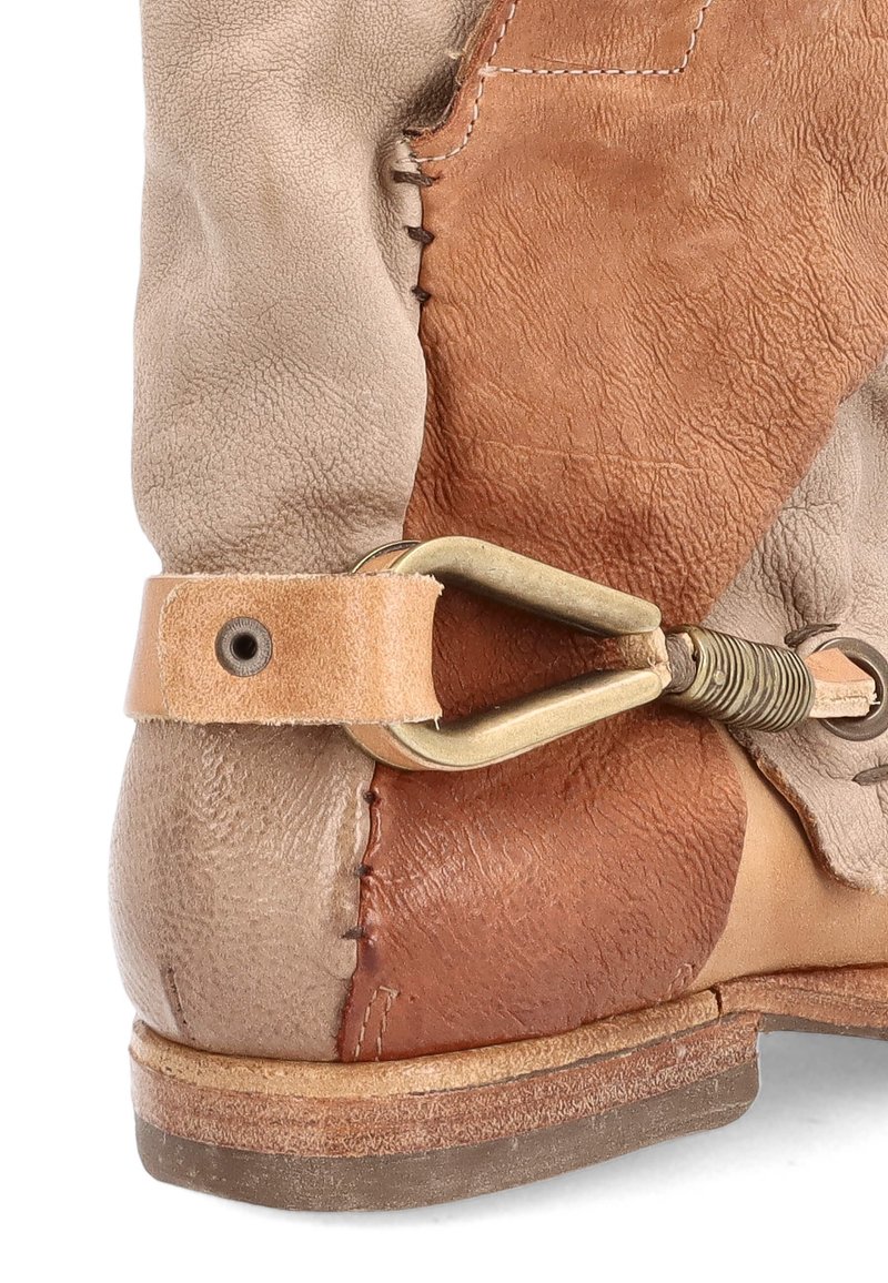 Damen Ankle Boots | A.S.98 Cowboy-/Bikerstiefelette camel - DG26488 Damen Ankle Boots | A.S.98 Cowboy-/Bikerstiefelette camel - DG26488