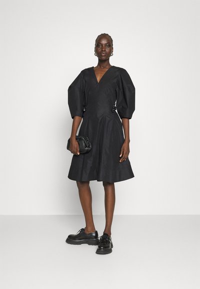 3.1 Phillip Lim PUFF V NECK SHORT GODET - Sukienka koktajlowa