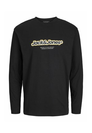 Pikkade varrukatega topp - black