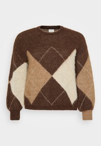 CARNOEME LIFE O NECK - Pulover - chestnut