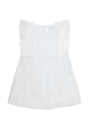 Jerseykleid - white