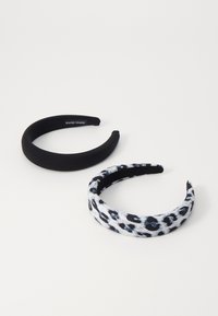 PCRISSI HAIRBAND 2 PACK - Haar-Styling-Accessoires - black