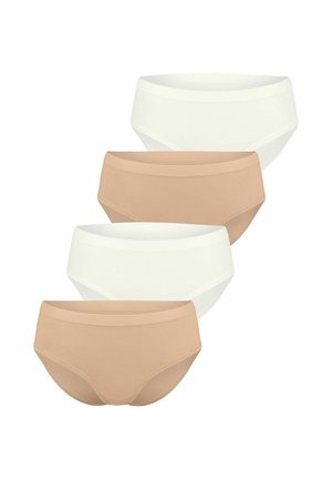 HIPSTER GO SENSE 4ER PACK - Briefs - beige/weiß