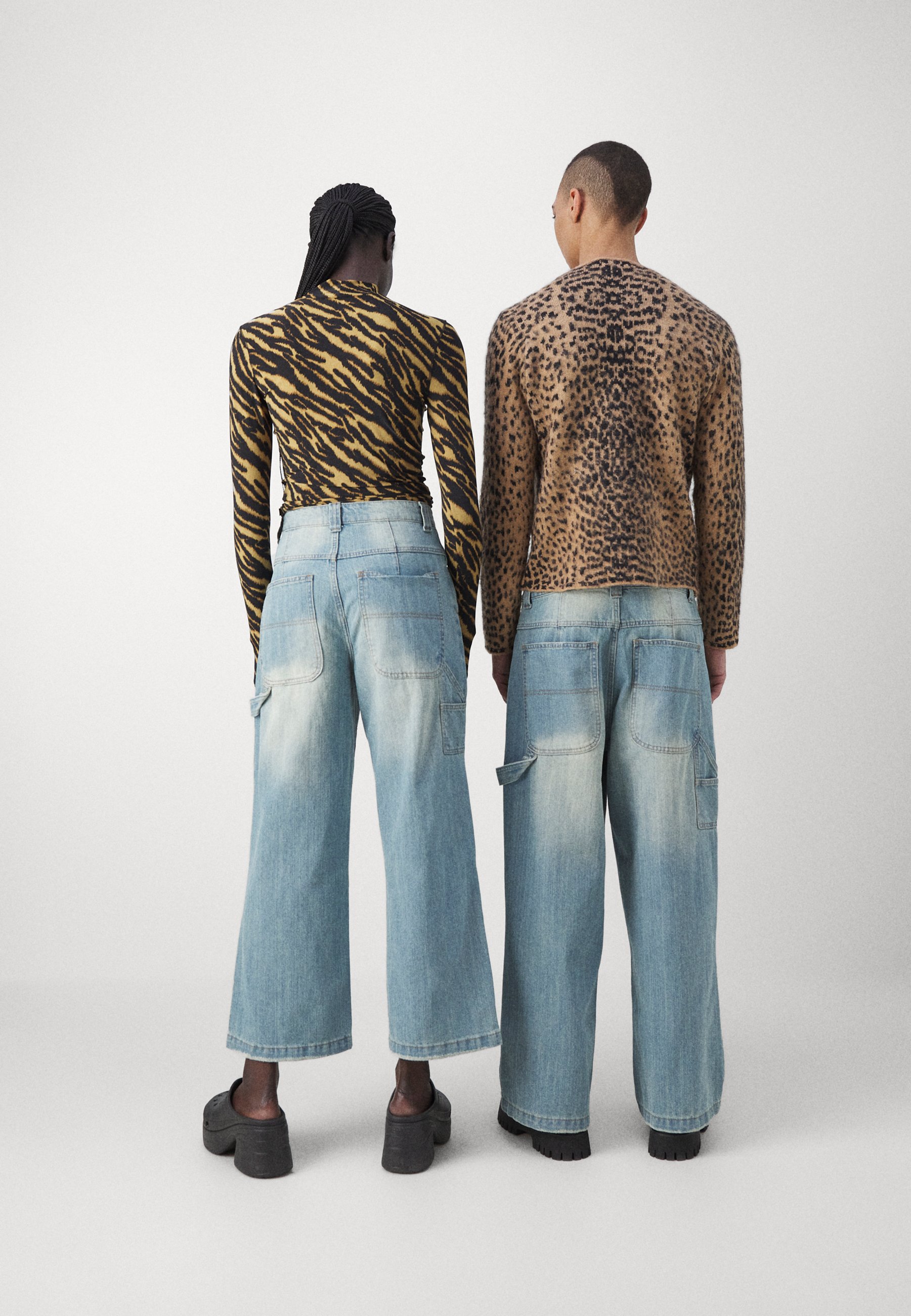 Jaded London EXTREME BAGGY CARPENTER UNISEX - Relaxed fit