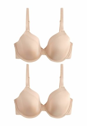 HOLLY FULL CUP LIGHT PAD TWO PACK - Bøjle-bh - almond nude