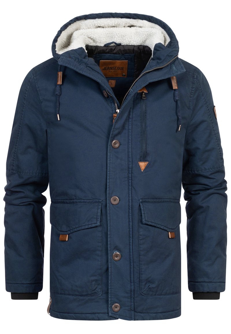 INDICODE JEANS Winterjas donkerblauw
