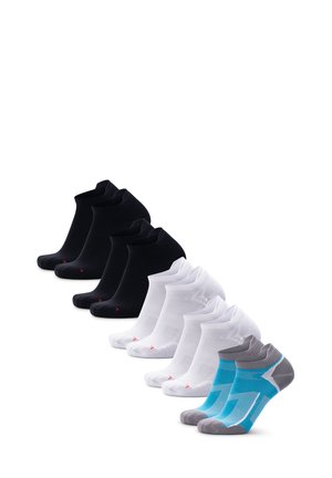 5 PACK - Sports socks - mc black white caribbean blue