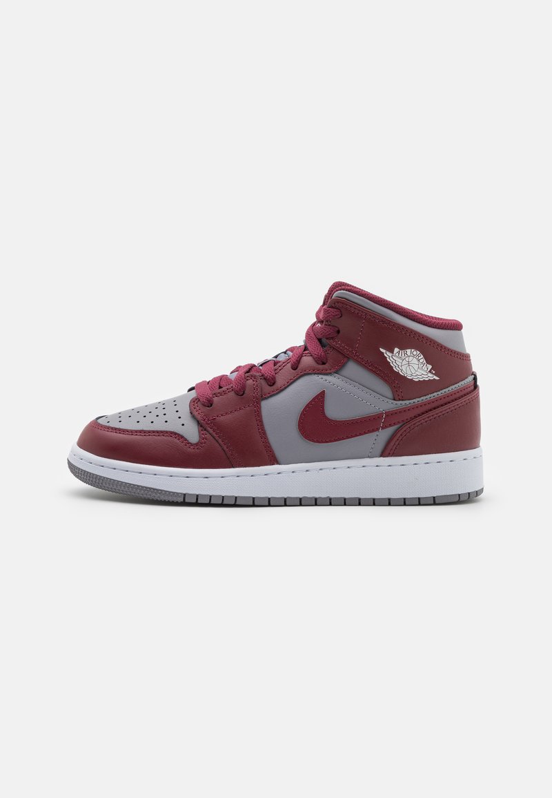 jordan 1 mid cherrywood red white