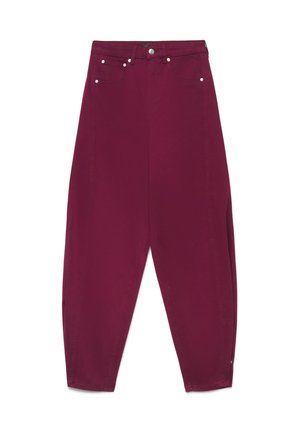 Calliope, PANTALONE LUNGO TINTA UNITA - Stoffhose - bordeaux