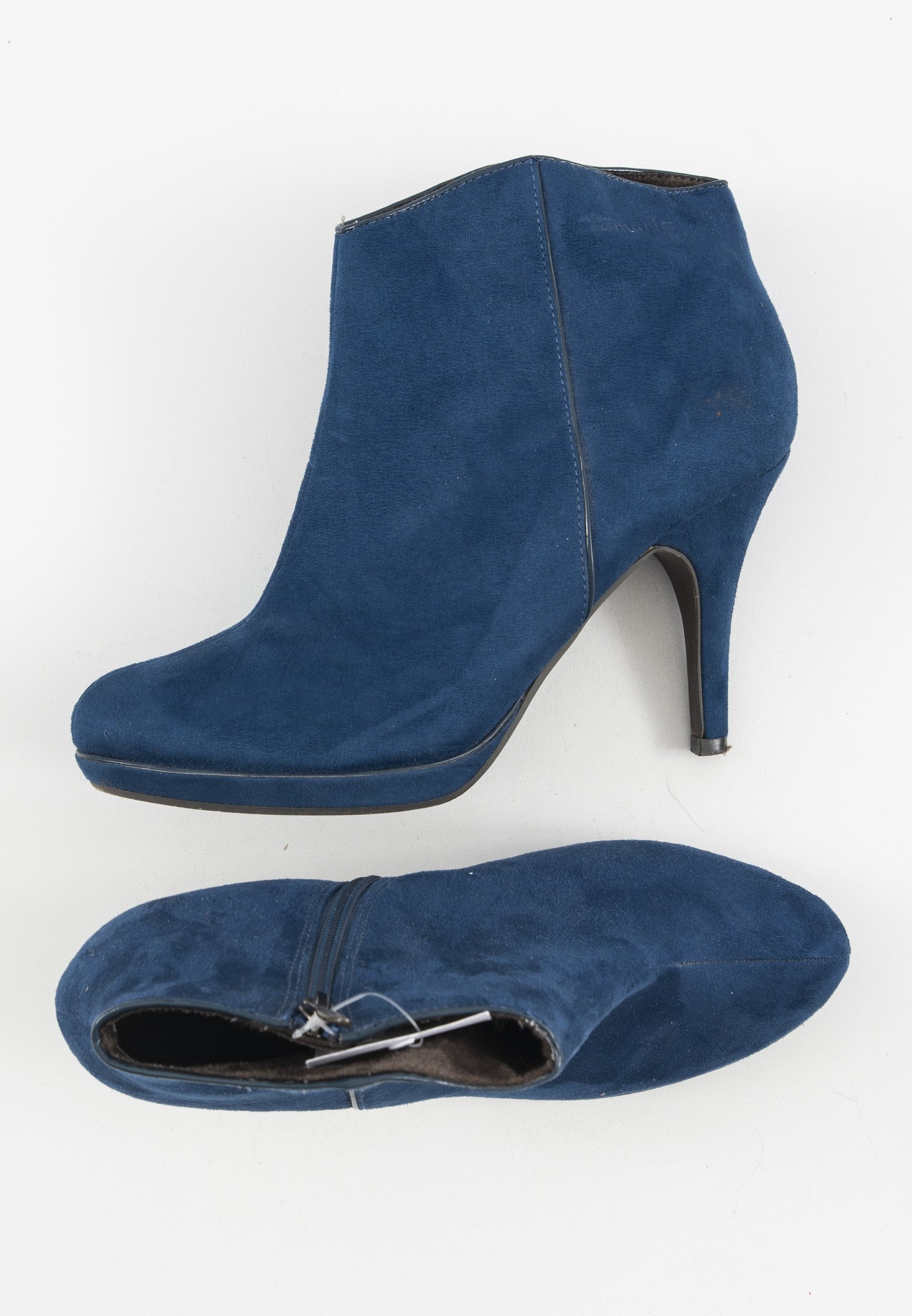 Tamaris Enkellaarsjes met plateauzool - blau/Blauw - Zalando.nl