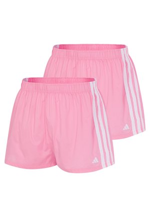 SPORT ACTIVE ESSENTIALS 3 STRIPES 2-PACK - Korte sportsbukser - pink