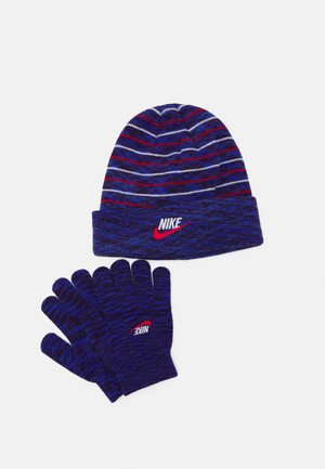 SPACE DYED BEANIE AND GLOVES SET UNISEX - Berretto - game royal