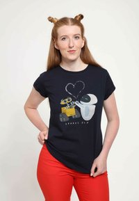 Disney PIXAR WALL-E - SPARKS FLY - T-shirt med print - navy blue
