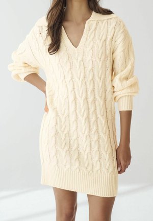 Neulemekko - beige