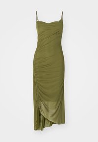 AllSaints ULLA DRESS - Vestido de cóctel - olive green