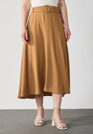 Jupe trapèze - rust brown