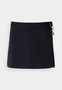SCHOLAR TAILORED SKIRT - Saia evasé - sport navy