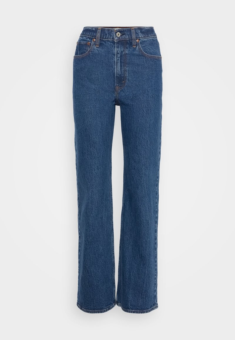 Abercrombie & Fitch Relaxed fit jeans donkerblauw denim Abercrombie & Fitch Relaxed fit jeans donkerblauw denim