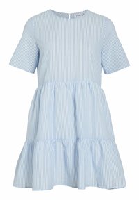 VILA VICORALINA GESTREIFTES - Vestido informal - snow white