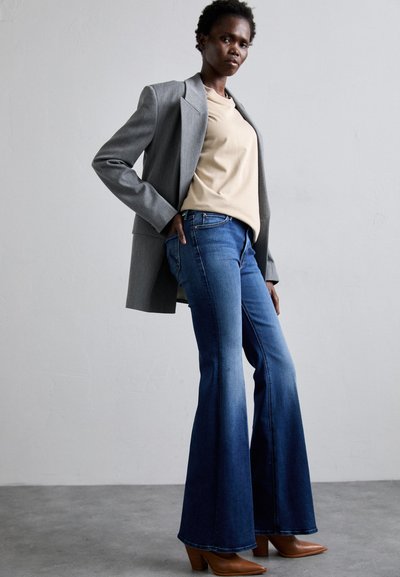 Mother THE DOOZY - Bootcut farmer - uncharted waters