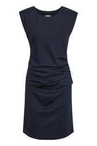 INDIA O NECK - Vestido de tubo - midnight marine