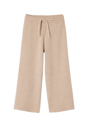 Vertbaudet, VERTBAUDET WEITE STRICKHOSE MÄDCHEN, BUNDWEITE VERSTELLBAR - Jogginghose - beige