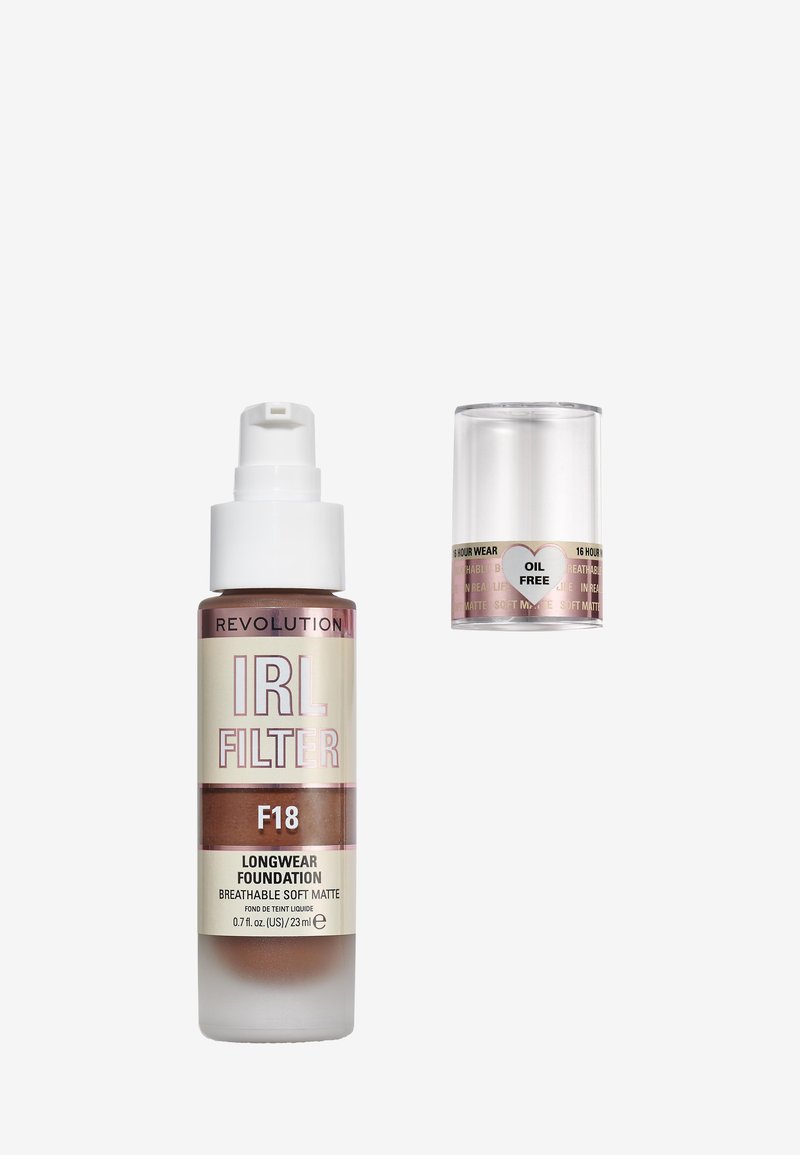 Makeup Revolution - IRL FILTER LONGWEAR FOUNDATION - Foundation - f18, Forstørre