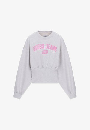 Guess, LOGO-SWEATSHIRT - Sudadera - hellgrau