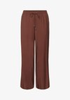 KCEMILIA WIDE PANTS - Pantalon classique - henna