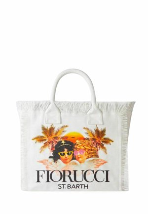 MC2 Saint Barth CON STAMPA ANGELI FIORUCCI - Tote bag - bianco