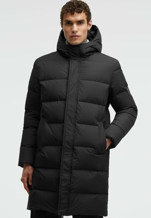 Daunenmantel - black