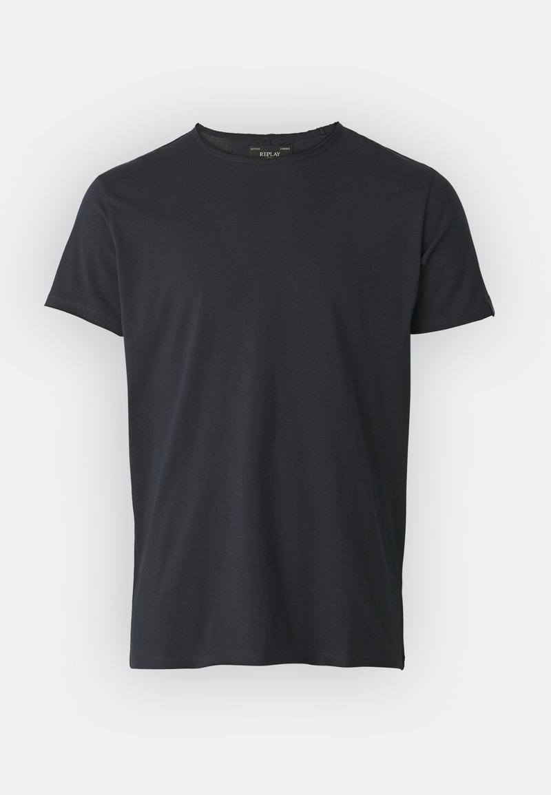 Replay T-shirt basic blauw