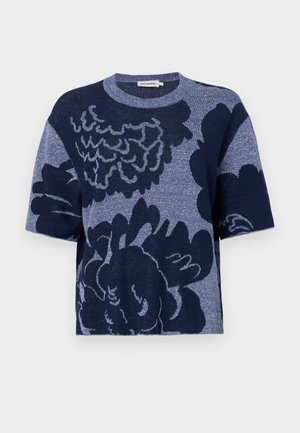 Marimekko SULOINEN PIONI - Jumper - dark navy