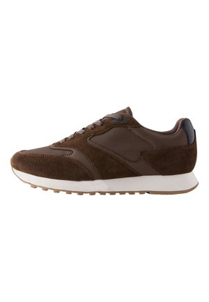 REGULAR FIT - SMART RUNNERS WITH TRIM - Sneakers basse - brown