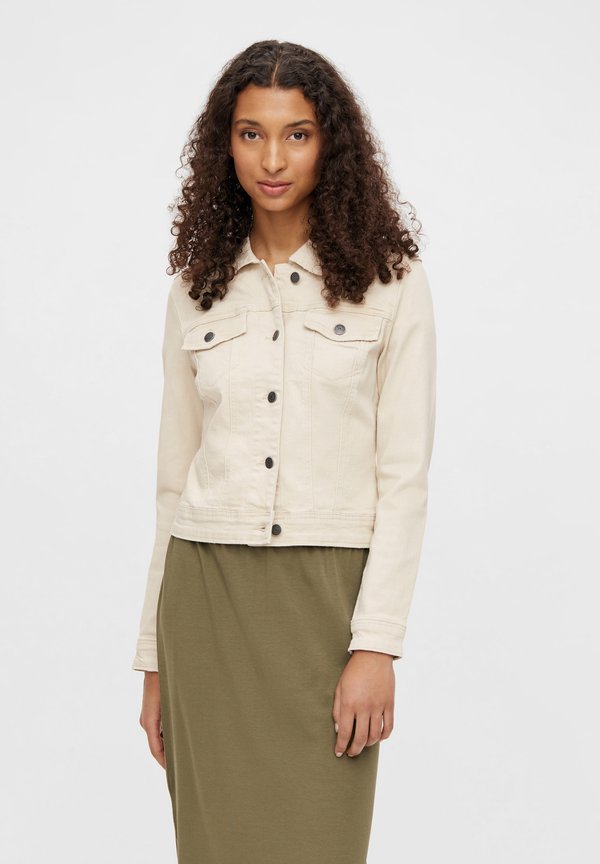 OBJWIN  - Denim jacket - sandshell