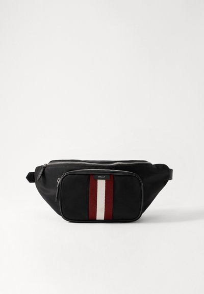 Bally CODE BELTBAG - Sac banane - black/palladio
