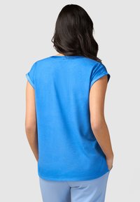 Oltre CON SCOLLO A V - Camicetta - azzurro