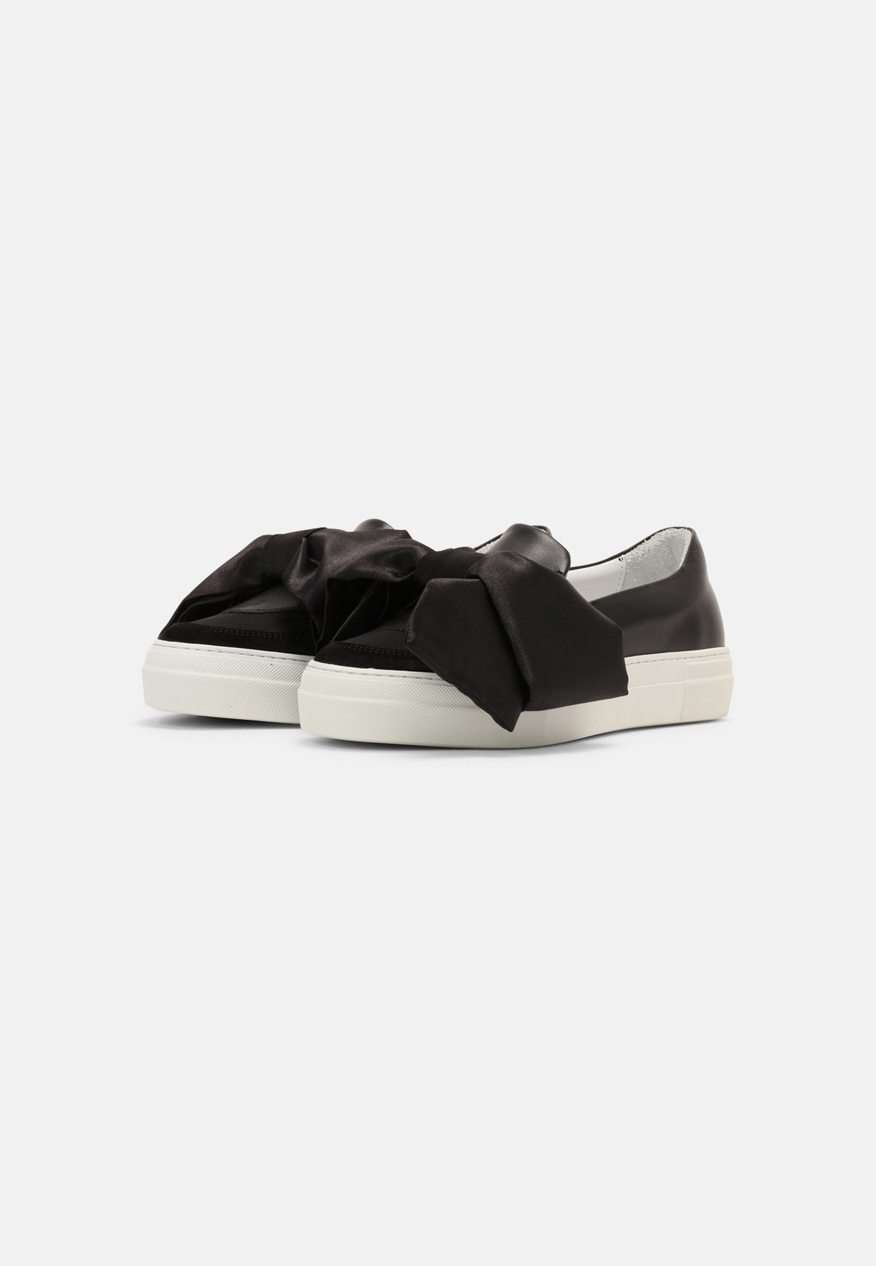 slip on bow trainers