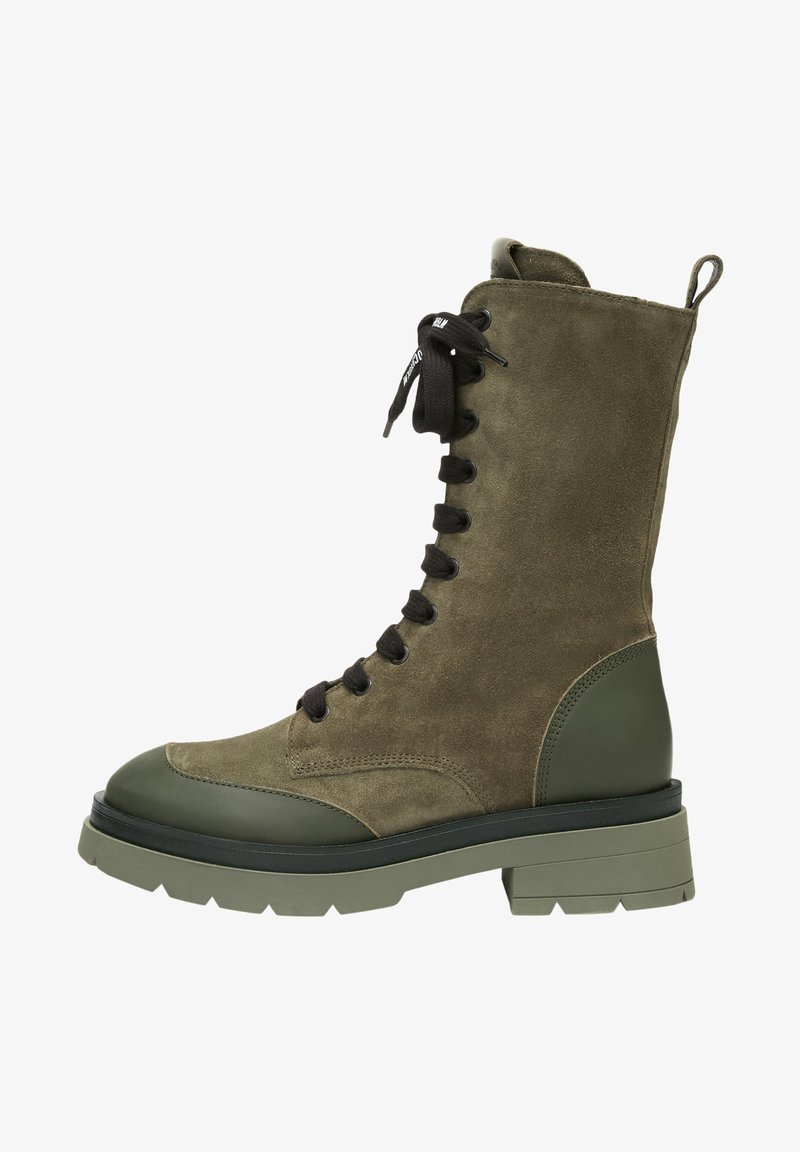 Marc O'Polo Platform boots - oliv