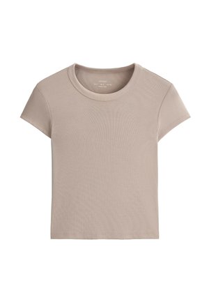 OYSHO, T-shirt basique - beige