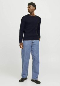 Jack & Jones EINFARBIG - Striktrøje - sky captain