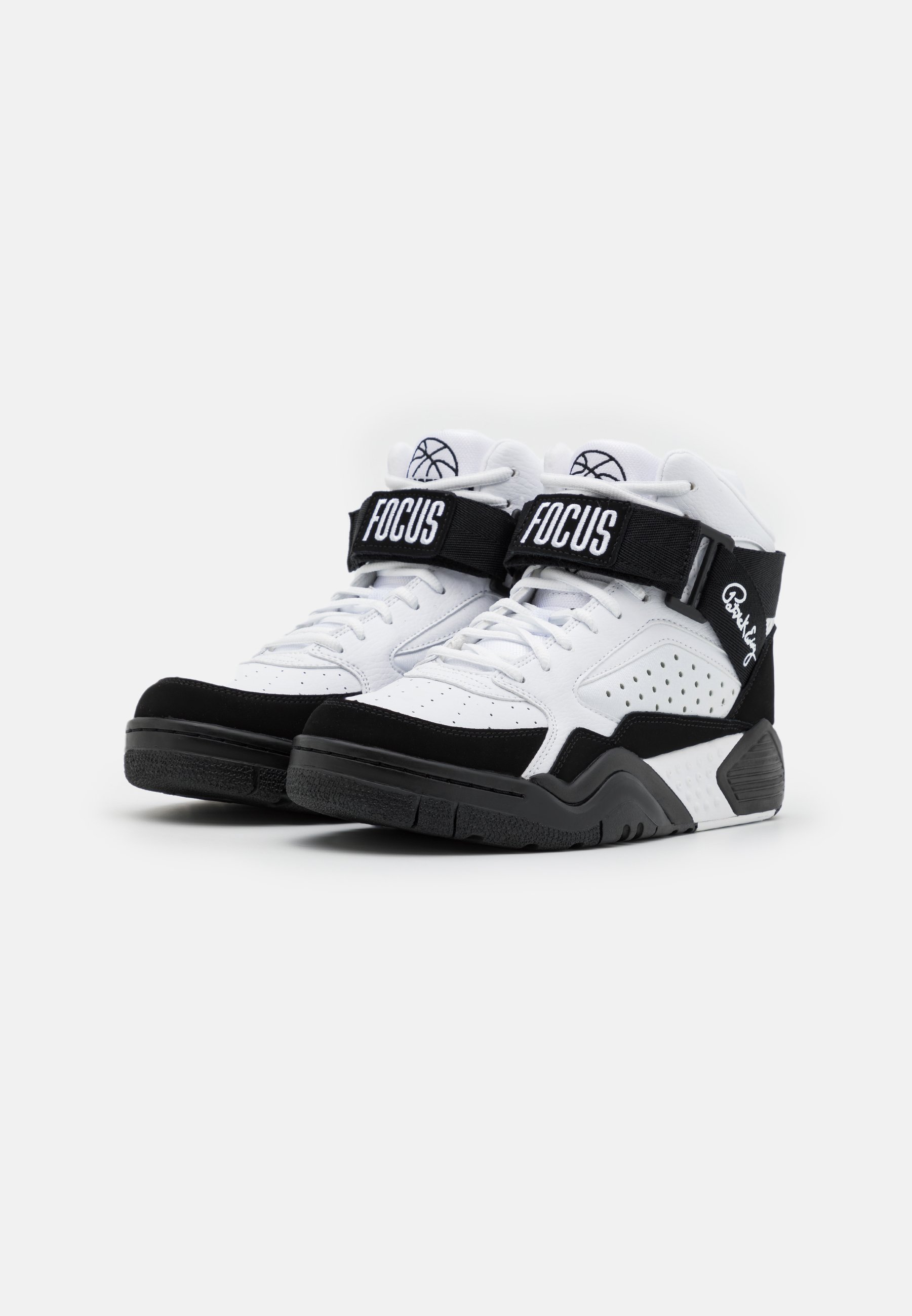 Ewing FOCUS X - Zapatillas altas - white/black/blanco - Zalando.es