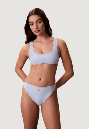 Calvin Klein Jeans, BRALETTE LV00Q61100 - Bikini pezzo sopra - blue