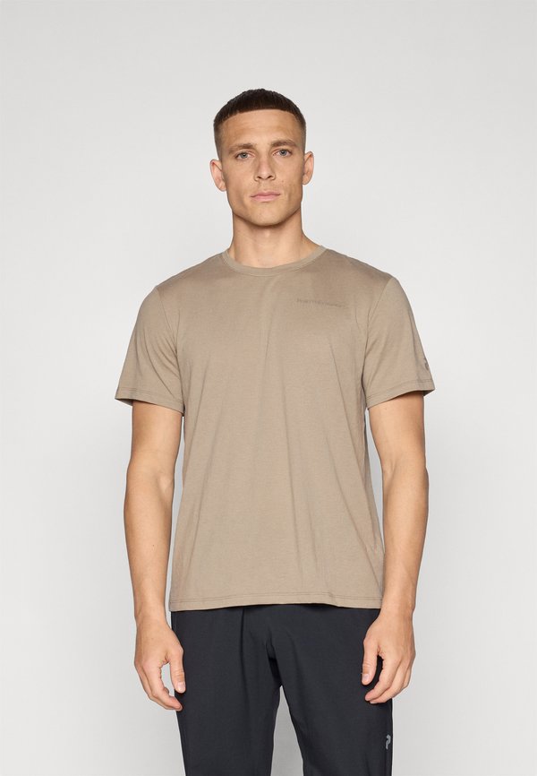 EXPLORE LOGO TEE  - T-Shirt basic - avid beige